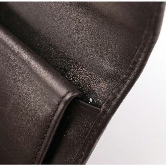 Fendi Trifold Wallet in Brown FF Zucca Jacquard Canvas with Leather Trim - Picture 9 of 10